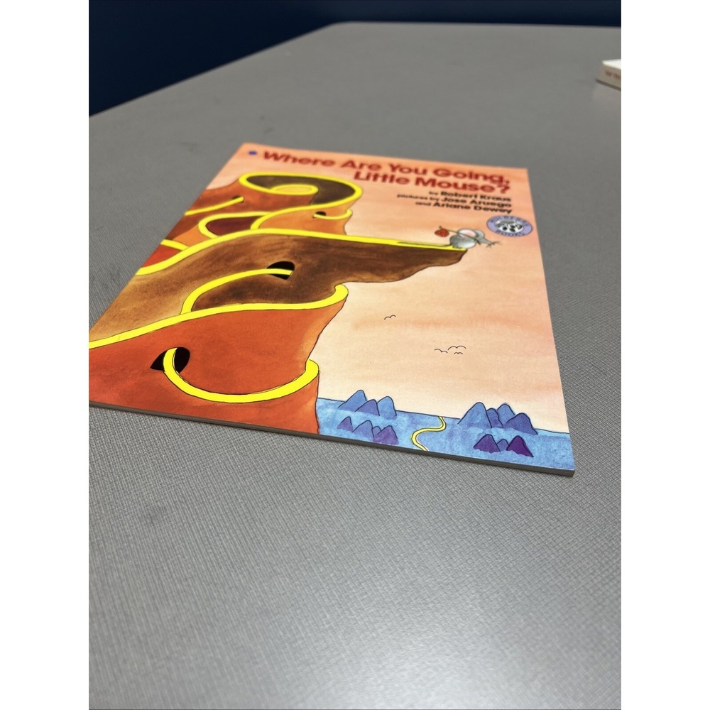 Where Are You Going, Little Mouse? by Robert Kraus (English) Paperback Book Nice - Picture 3 of 15